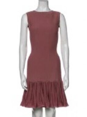 Alaia Mauve Mini Dress